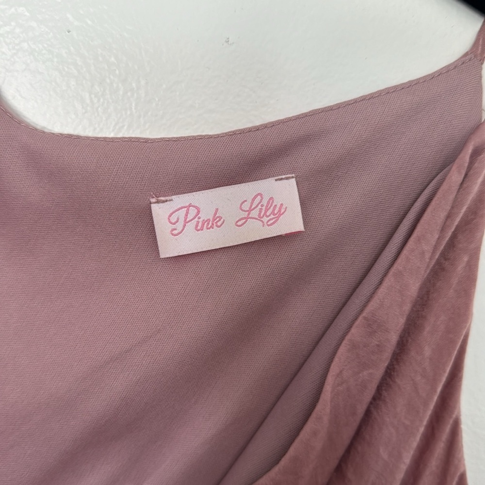 Blush Pink Soft Short Dress (Pink Lily) - Picture 6 of 6
